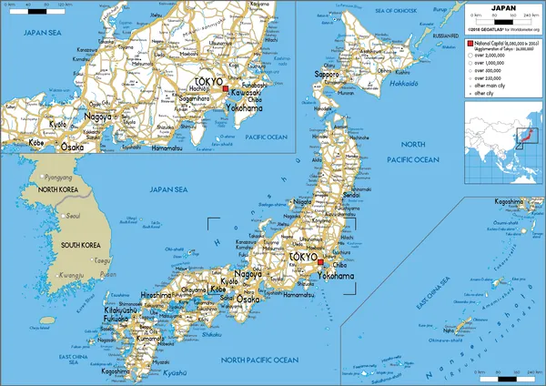 ROAD Map of Japan