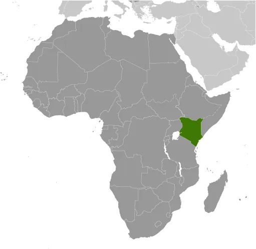 LOCATOR Map of Kenya