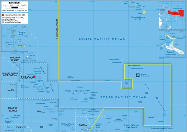 ROAD Map of Kiribati