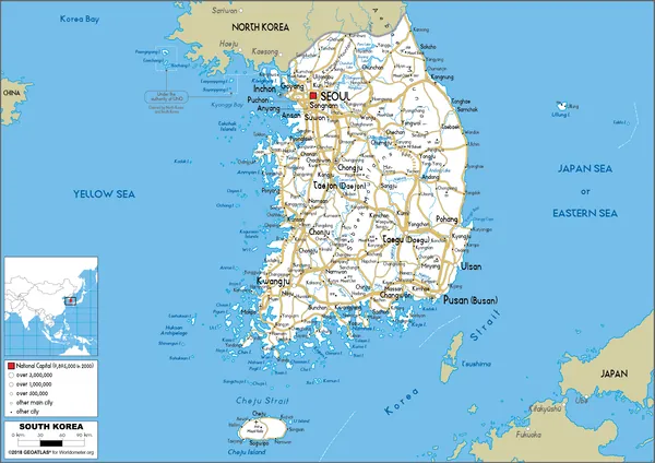 ROAD Map of South Korea