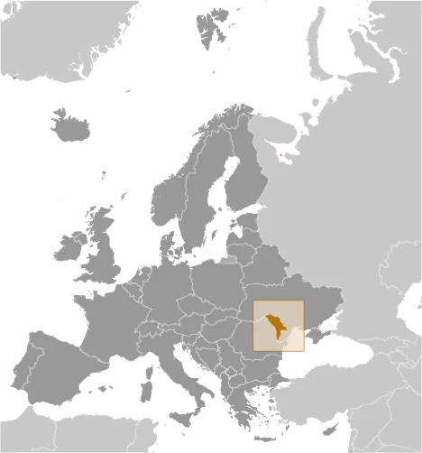 LOCATOR Map of Moldova