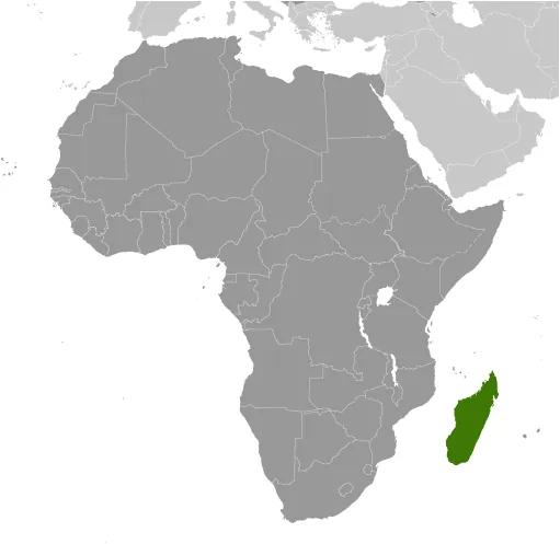LOCATOR Map of Madagascar