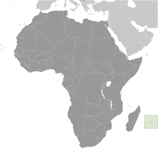 LOCATOR Map of Mauritius