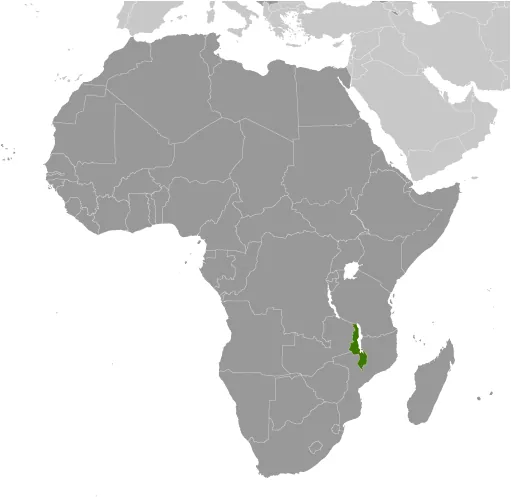 LOCATOR Map of Malawi