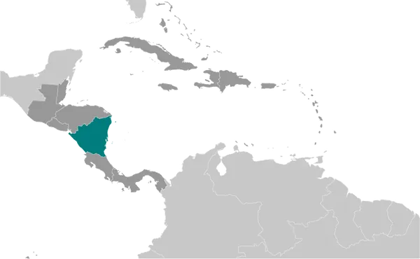 LOCATOR Map of Nicaragua