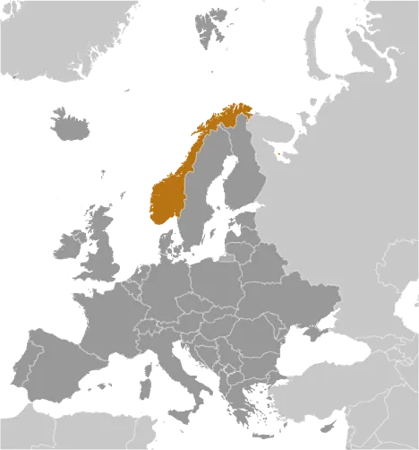 LOCATOR Map of Norway