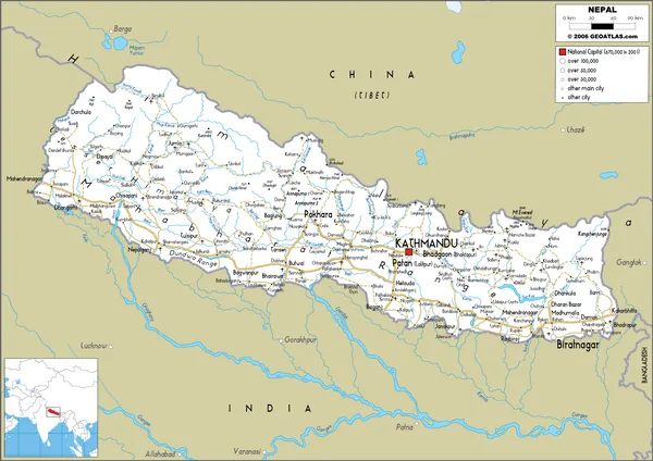 ROAD Map of Nepal