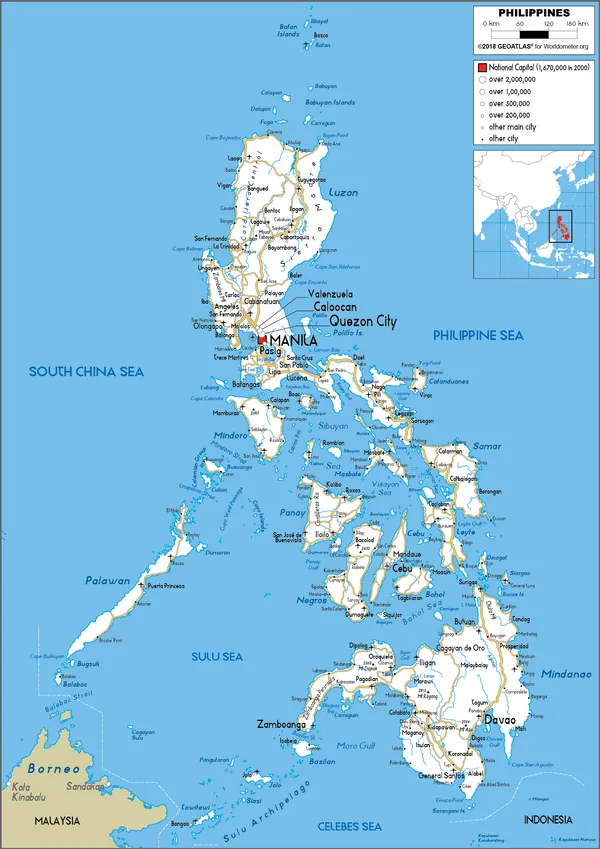 ROAD Map of the Philippines