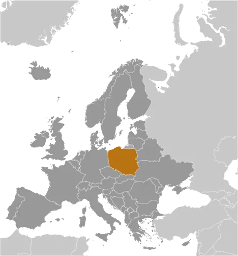 LOCATOR Map of Poland