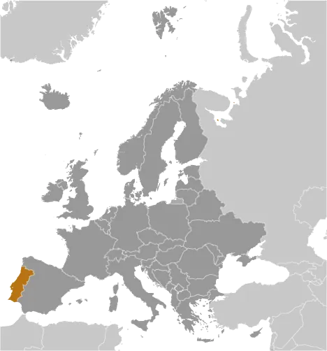 LOCATOR Map of Portugal