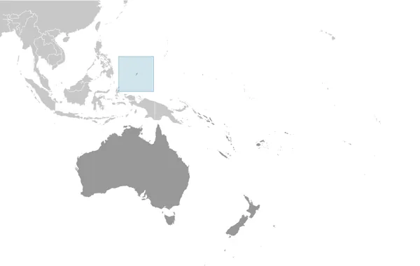 LOCATOR Map of Palau