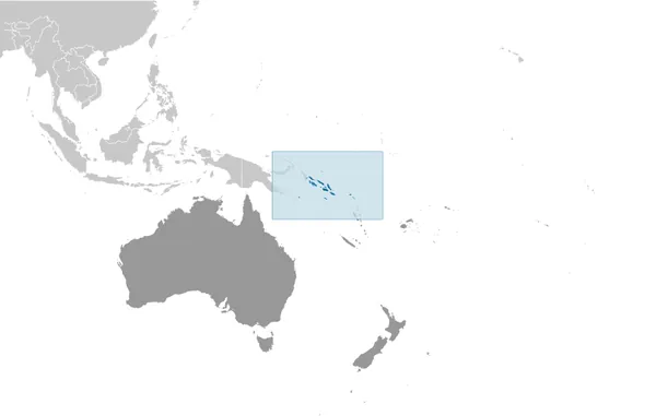 LOCATOR Map of the Solomon Islands