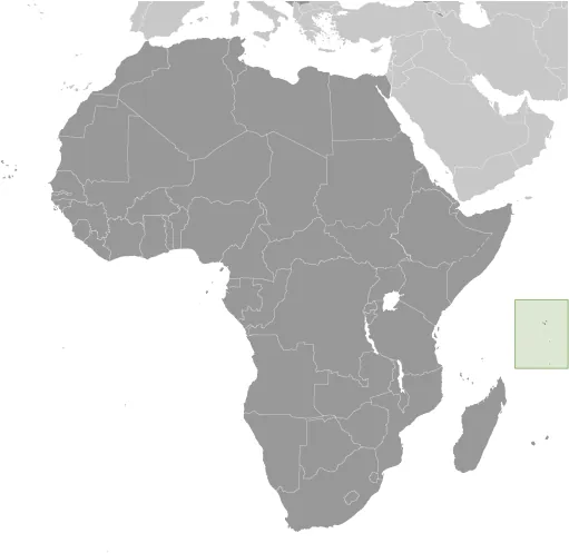 LOCATOR Map of Seychelles