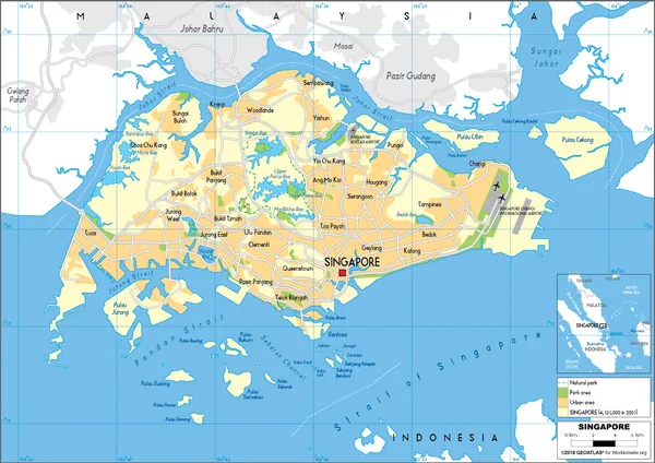 ROAD Map of Singapore