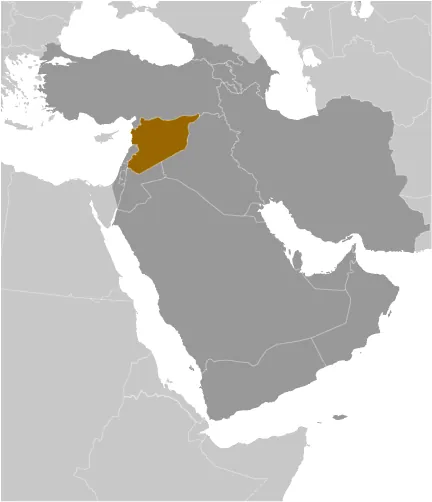LOCATOR Map of Syria