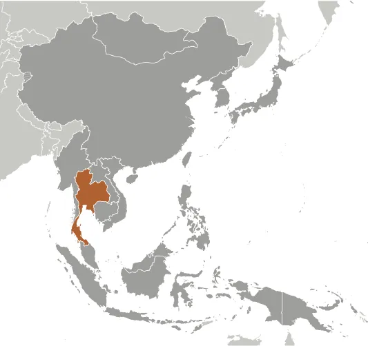 LOCATOR Map of Thailand