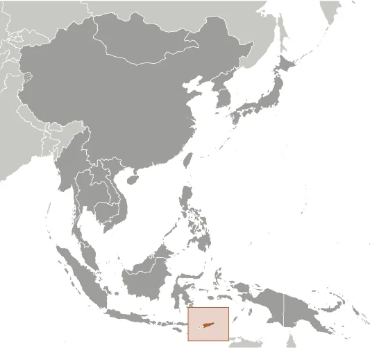 LOCATOR Map of Timor-Leste
