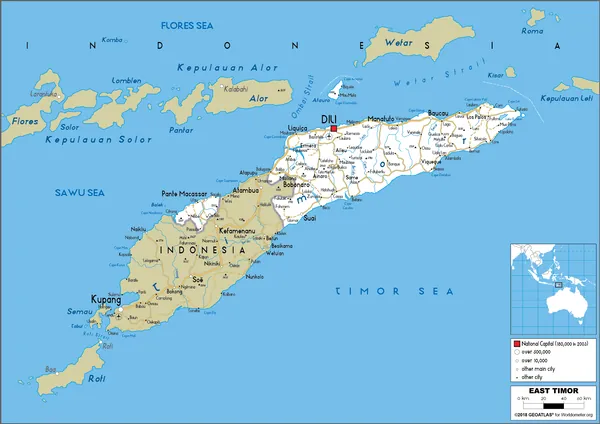 ROAD Map of Timor-Leste