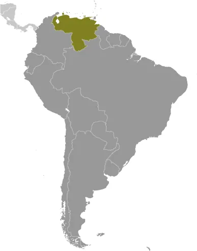 LOCATOR Map of Venezuela